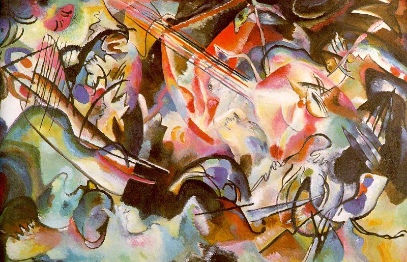 Wassily Kandinsky Composition VI oil painting image
